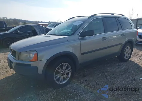 2004 Volvo Xc90 T6 from USA, damaged, VIN YV1CZ91H941129649